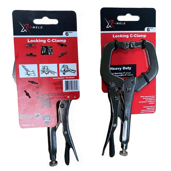 XTRWELD 11" HEAVY DUTY LOCKING C PLIERS  11R STYLE